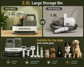 5-in-1 Pet Grooming Vacuum Kit