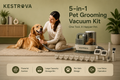 5-in-1 Pet Grooming Vacuum Kit